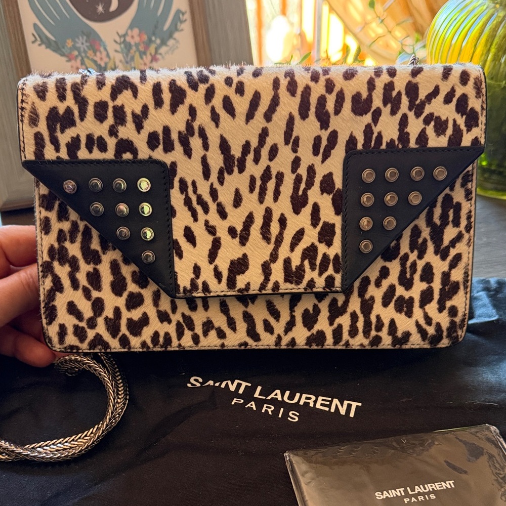 SAINT LAURENT Betty Small Calf Hair Bag